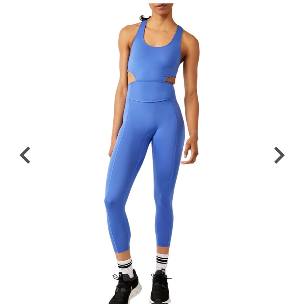 Free People Back it Up Onesie ~ Swim Club ~ XS NWT - Picture 4 of 8